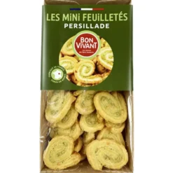 Biscuits apéritifs escargots à la persillade Bon Vivant - 75 g