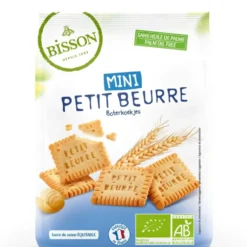 Biscuits bio mini petit beurre en sachet fraîcheur Bisson - 125 g