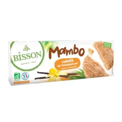 Biscuits bio vanille Bisson Mambo - 175 g