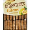 Biscuits sablés authentiques au citron - 183 gr