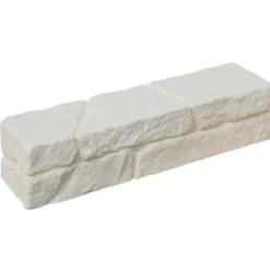 Bloc muret crème Cévennes - 50 x 11 x 9 cm
