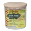 Bocal coloris transparent couvercle en bois Ah Table - 0,5 L