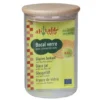Bocal coloris transparent couvercle en bois Ah Table - 0,8 L
