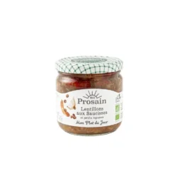 Bocal de lentillons aux saucisses et petits légumes Mon Plat du Jour Prosain - 360 g