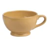 Bol Jumbo coloris jaune en grès - Ø 14,5 cm