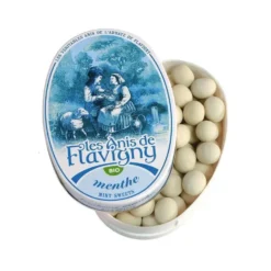 Bonbons à la menthe Bio - boîte ovale 50 g