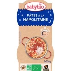 Bonne Nuit Pâtes Napolitaines bio dès 8 mois - 2 x 200 gr