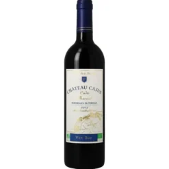 Bordeaux AOC cuvée des anges rouge bio Château Cajus - 75 cl