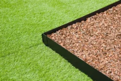 Bordure de jardin en métal noir Nature Outside Living - 264 x 10,2 cm