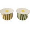 Boîte décorative en céramique Daisy - Ø 12 cm