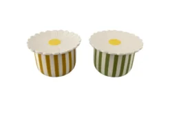 Boîte décorative en céramique Daisy - Ø 12 cm