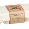 Boîte de 10 oeufs Coquille Naturel coloris beige Ah Table ! - 120 g