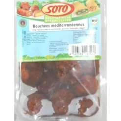 Bouchées méditerranéennes traiteur végétal bio Soto - 250 g