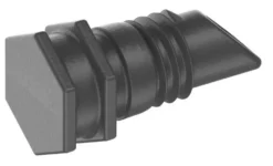 Bouchon 3/16 Easy & Flexible coloris noir Gardena - 4,6 mm (boîte de 20)