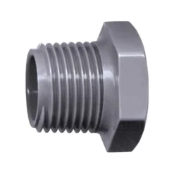Bouchon mâle à visser en pvc filetage 15 x 21 mm