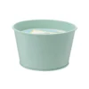 Bougie citronnelle pot métal coloris multicolore en cire Estivade Denis & Fils - Ø 20 x 10 cm