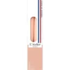 Bougie flambeau 25 cm rose L’Atelier de Denis - Le pack de 4
