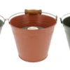 Bougie Géraniol seaux colorés coloris multicolore en cire Estivade Denis & Fils - 600 g
