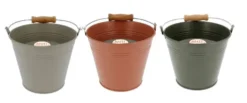 Bougie Géraniol seaux colorés coloris multicolore en cire Estivade Denis & Fils - 600 g