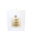 Bougie parfumée blanc Collines de Provence Fleurs & Écorces coton - 360 g