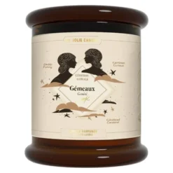 Bougie parfumée musc pomme muguet My jolie Candle Astrale gémeaux - 300 g