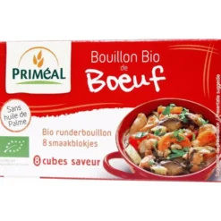 Bouillon de bœuf bio en cube - 80 gr