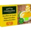 Bouillon de poulet bio sans huile de palme x8 cubes en boîte de 88 g