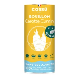 Bouillon déshydraté carotte cumin bio Cossû x 10 - 40 g
