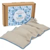 Bouillotte en graines de lin Mille Oreillers L’Intemporelle n° 5 - 40 x 20 cm