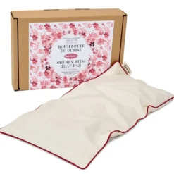 Bouillotte en noyaux de cerise Mille Oreillers L’Intemporelle n° 6 - 40 x 20 cm