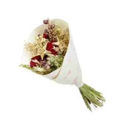 Bouquet de fleurs artificielles Dandy Noël coloris multicolore - 50 cm