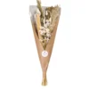 Bouquet de fleurs séchées mix blanc Field - 55 cm