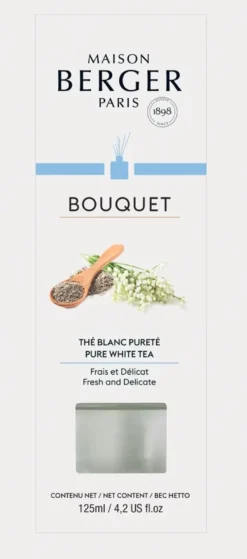 Bouquet parfumé senteur thé blanc Maison Berger - 125 ml