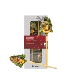 Bouquets de fleurs séchées de Noël à infuser bio Horae - les 2 pièces