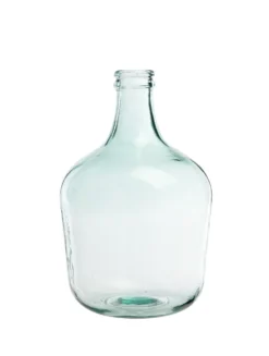 Bouteille en verre transparent Diego - Ø 27 x H 42 cm