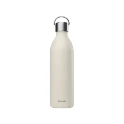 Bouteille isotherme en inox recyclé Qwetch Active Matt sable - 1 L