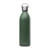 Bouteille isotherme en inox recyclé Qwetch Active Matt kaki - 1 L