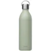 Bouteille isotherme en inox recyclé coloris vert tilleul Qwetch Active Matt - 1000 ml