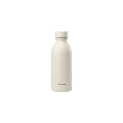 Bouteille isotherme Icon en inox coloris beige sable Qwetch - 500 ml