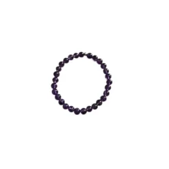 Bracelet améthyste 4mm