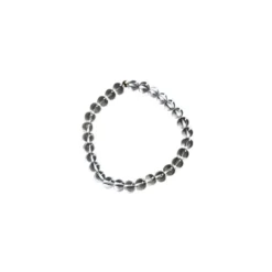 Bracelet cristal de roche 6mm