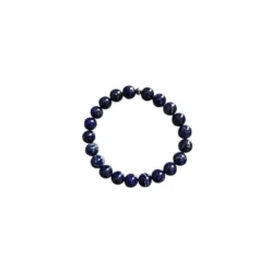 Bracelet lapis lazuli 4mm