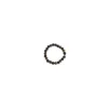 Bracelet mix oeil tigre et onyx homme - 8 mm