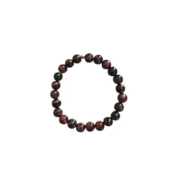Bracelet oeil taureau pour homme 8mm