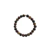 Bracelet oeil tigre taureau faucon 4mm