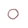 Bracelet rhodonite rose 4mm