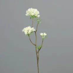 Branche artificielle de Bouvardia crème - 54 cm