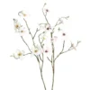 Branche artificielle de cornouiller coloris rose - 75 cm