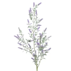 Branche de lavande artificielle violette - 83 cm