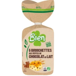 Briochette pépites de chocolat Bien - 240 g
